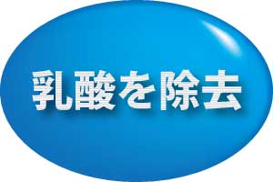 乳酸 除去