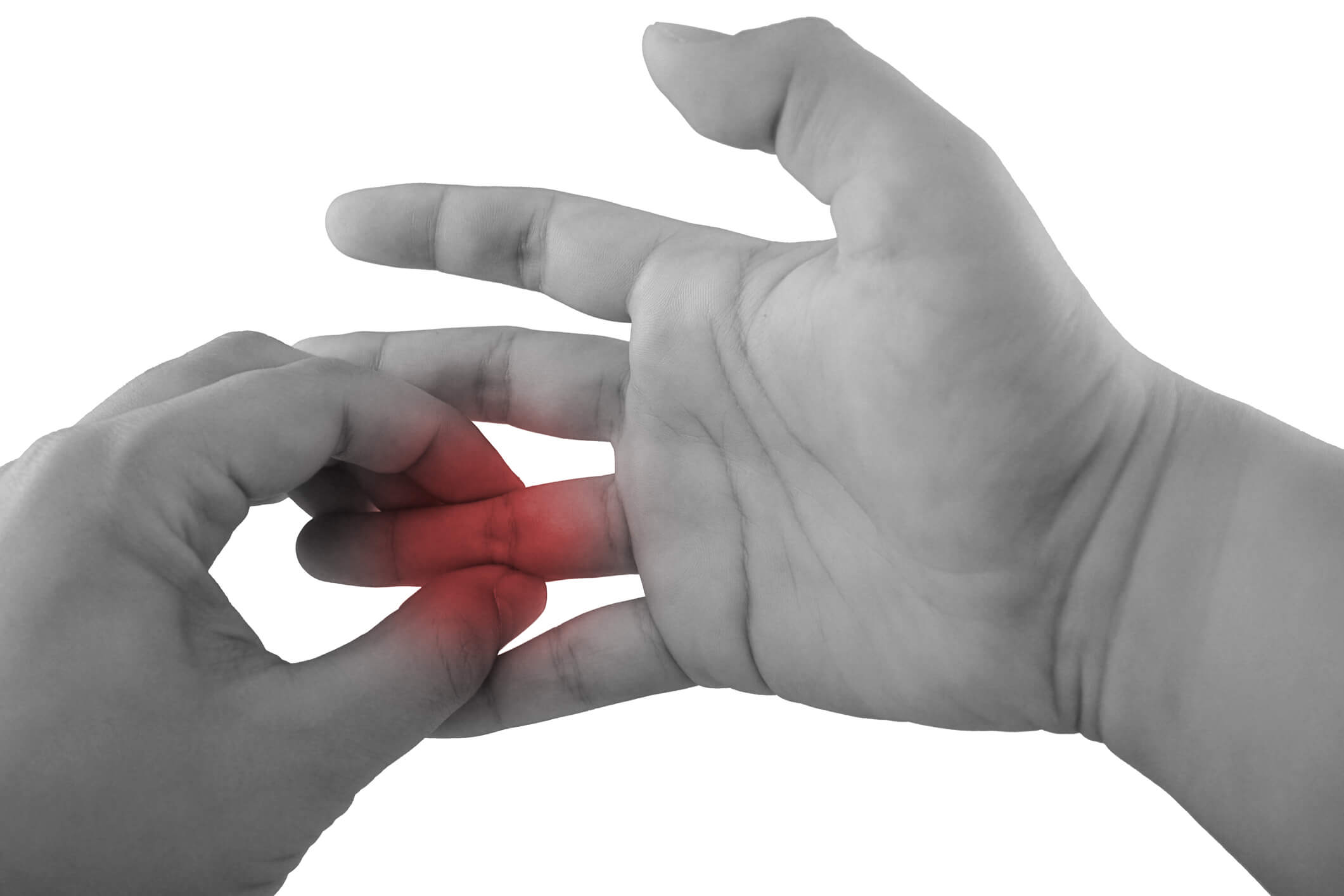指の痛みの筋膜リリース