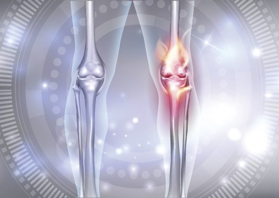 ひざ関節の筋膜リリース